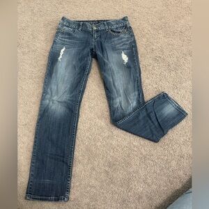 Lucky brand embellished jeans